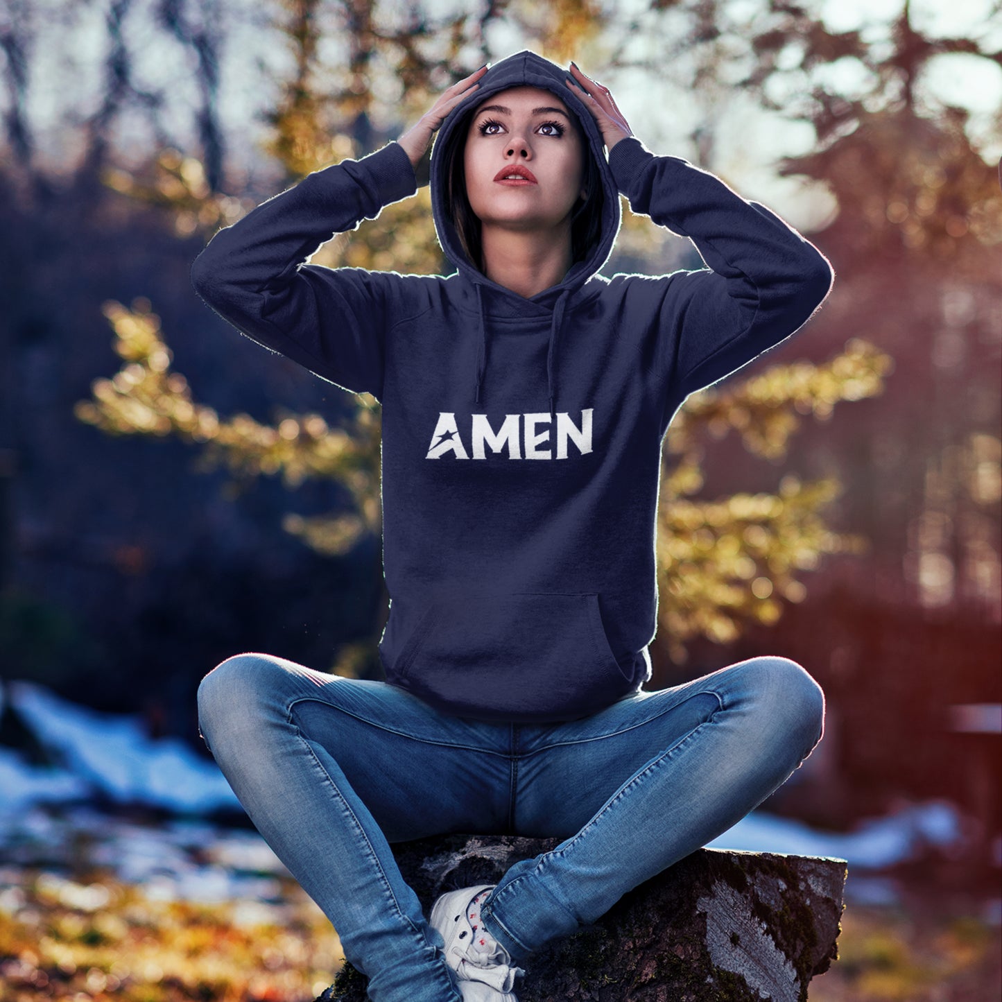 AMEN Premium Unisex Hoodie