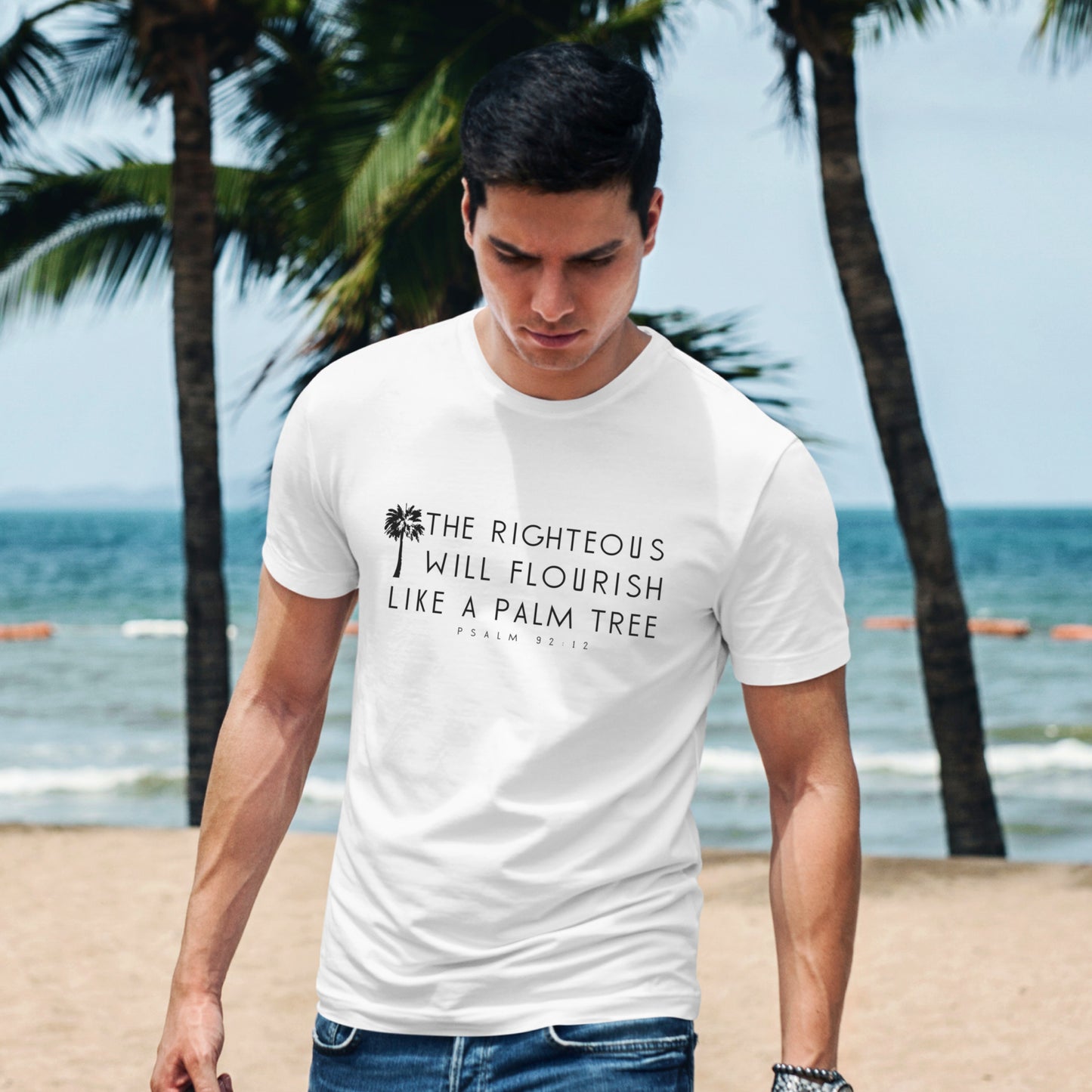 BLACK PALM TREE Premium T-Shirt