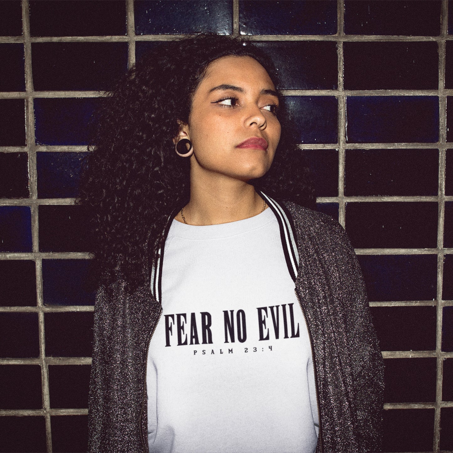 FEAR NO EVIL Premium Unisex Sweatshirt