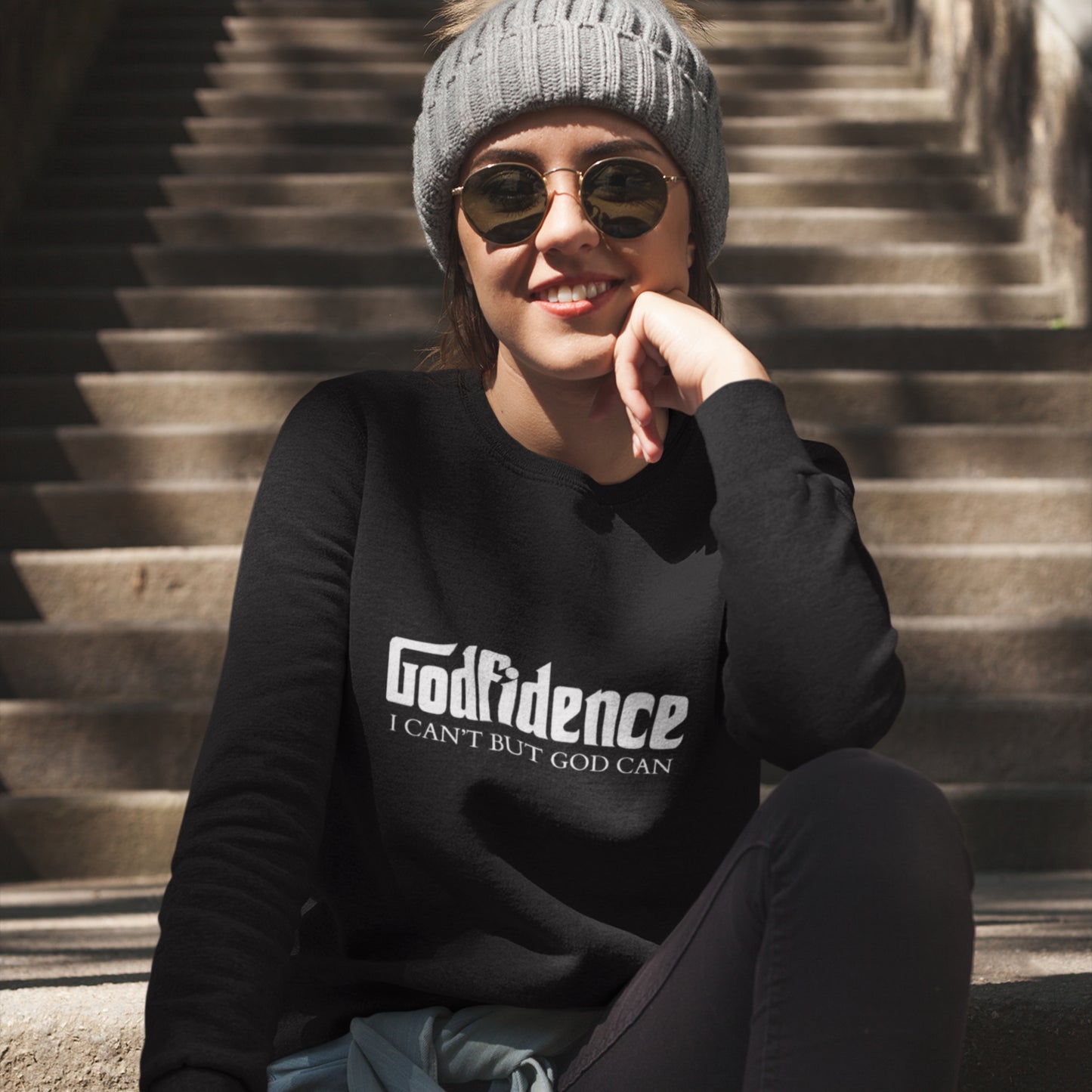 GODFIDENCE Premium Unisex Sweatshirt