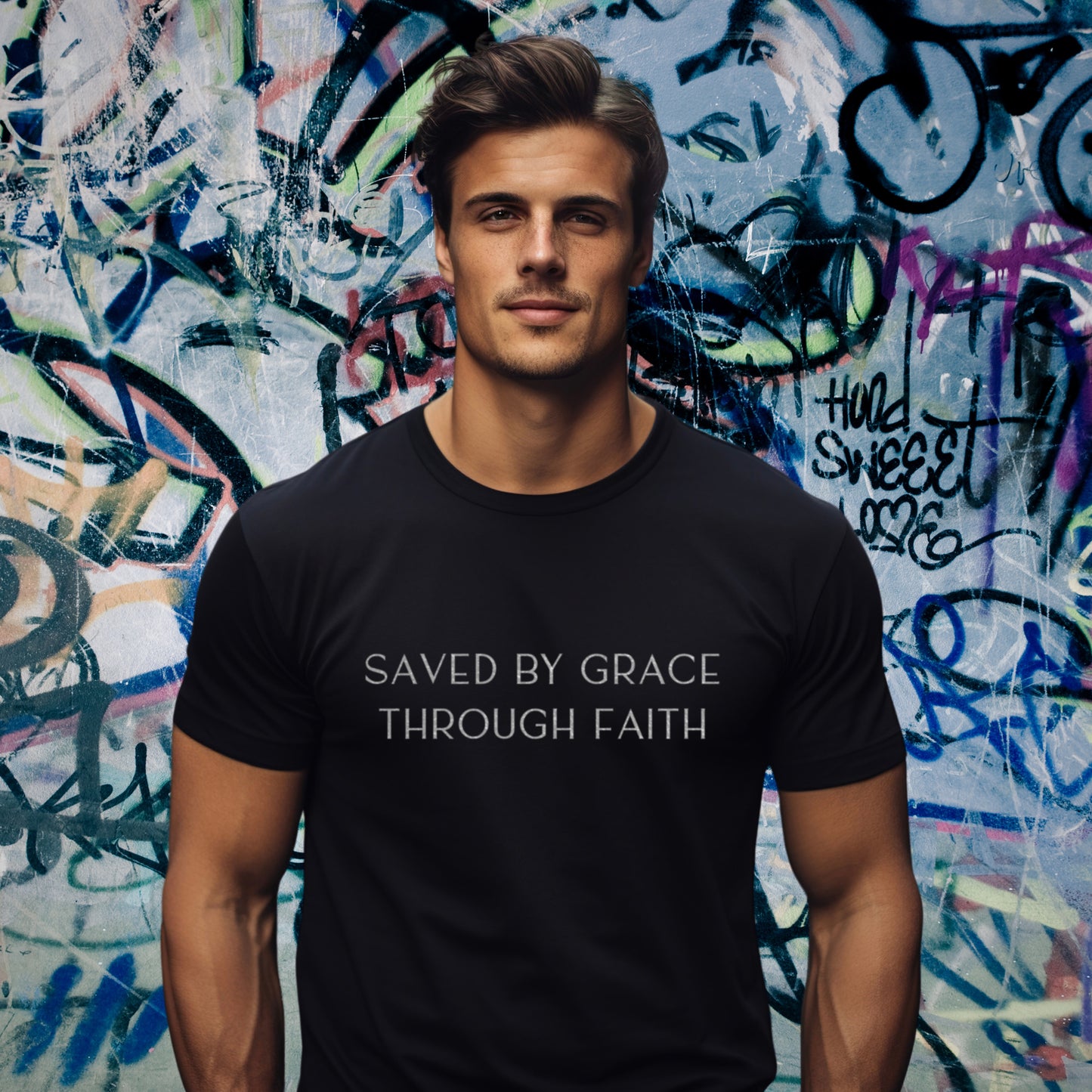 SAVED BY GRACE Premium T-Shirt