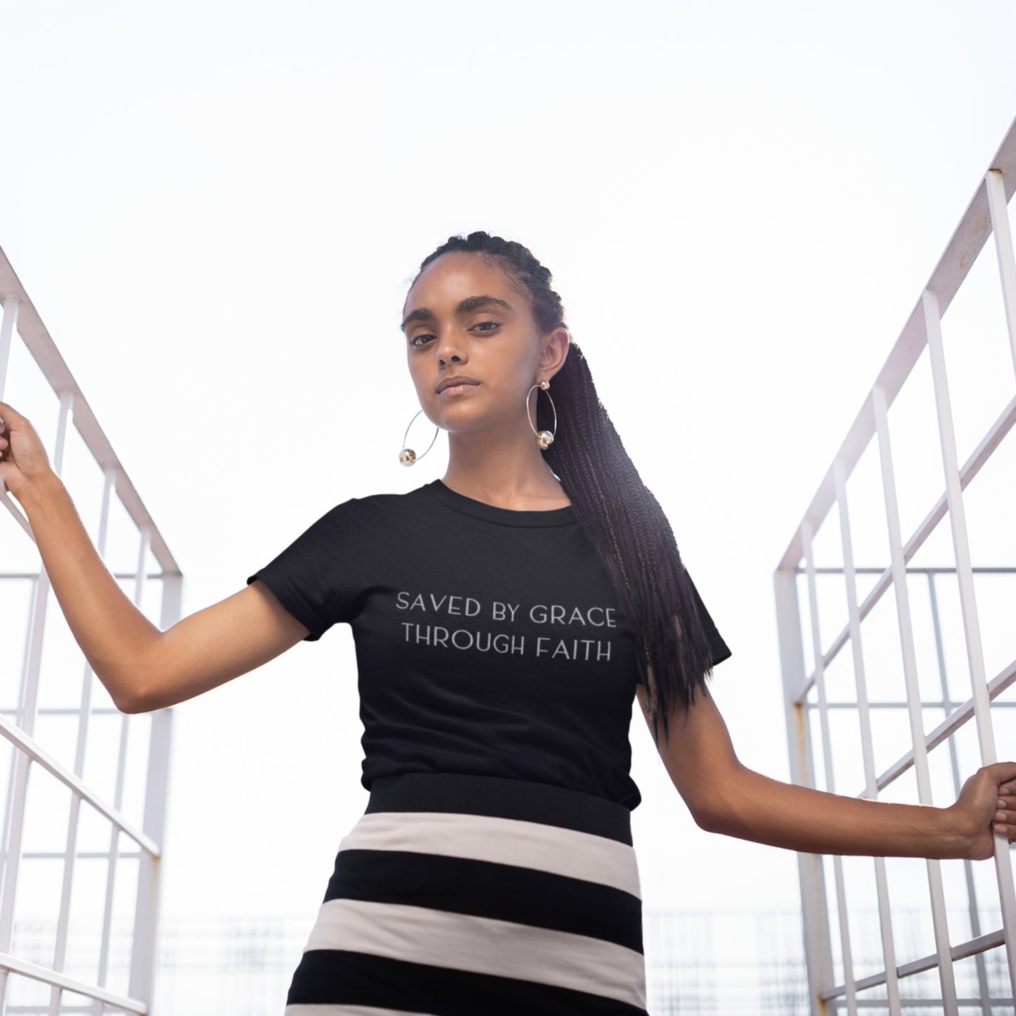 SAVED BY GRACE Premium T-Shirt