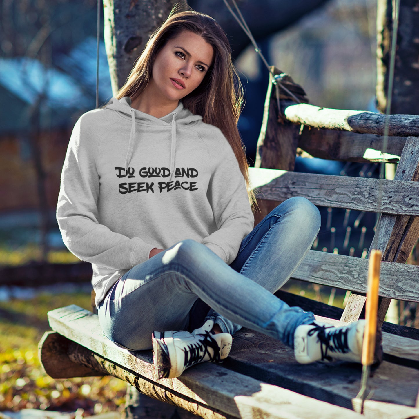 SEEK PEACE Premium Unisex Hoodie