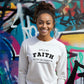 WALK BY FAITH Premium Unisex Sweatshirt