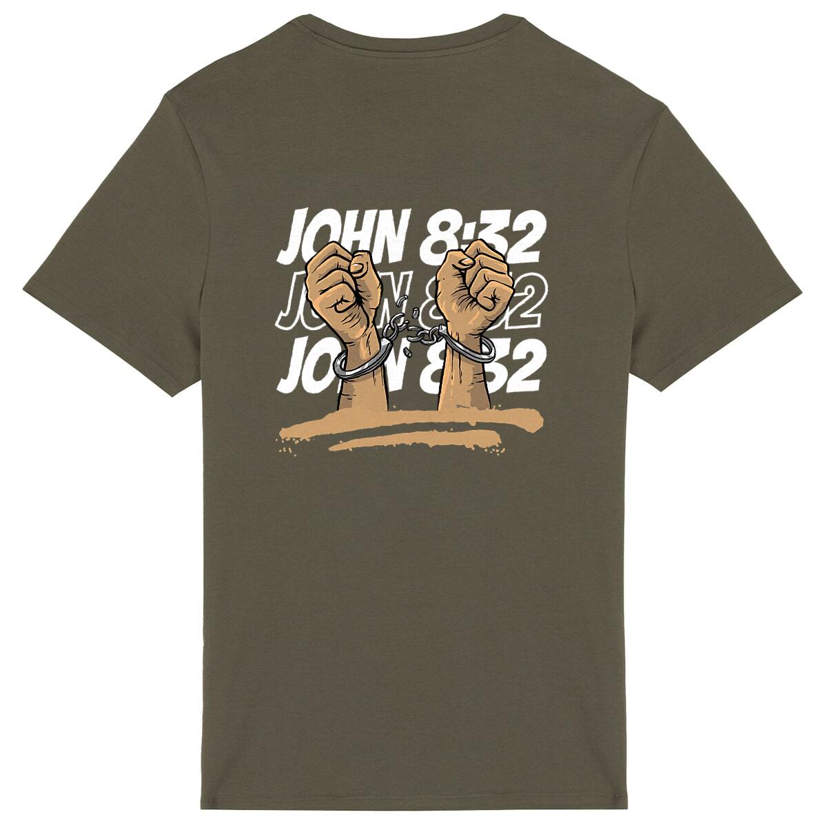 BREAK FREE Back Print Premium Unisex T-Shirt