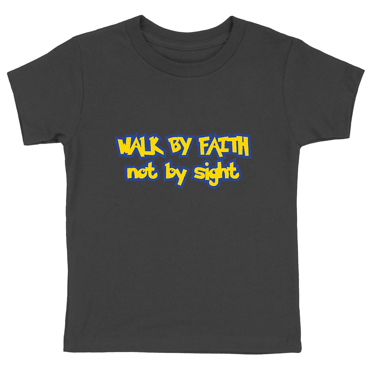 WALK BY FAITH Premium Kids T-Shirt