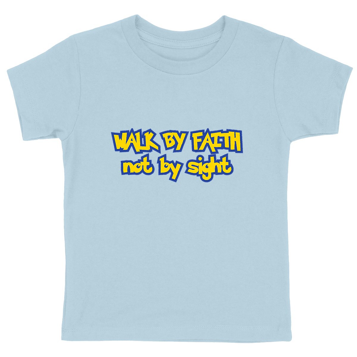 WALK BY FAITH Premium Kids T-Shirt