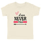 LOVE NEVER FAILS Premium Kids T-Shirt