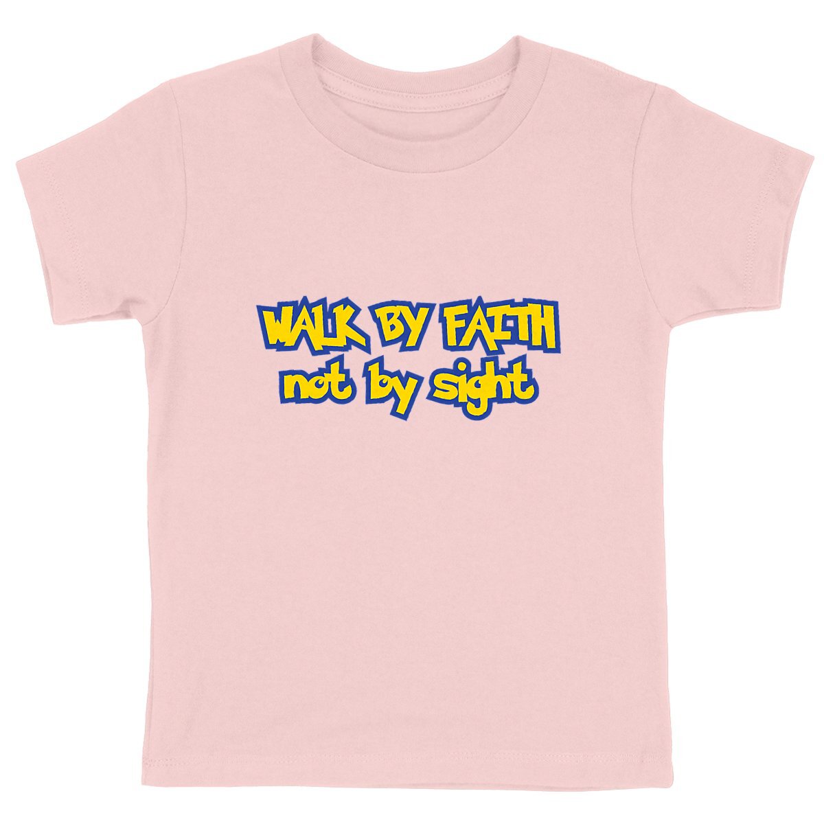 WALK BY FAITH Premium Kids T-Shirt