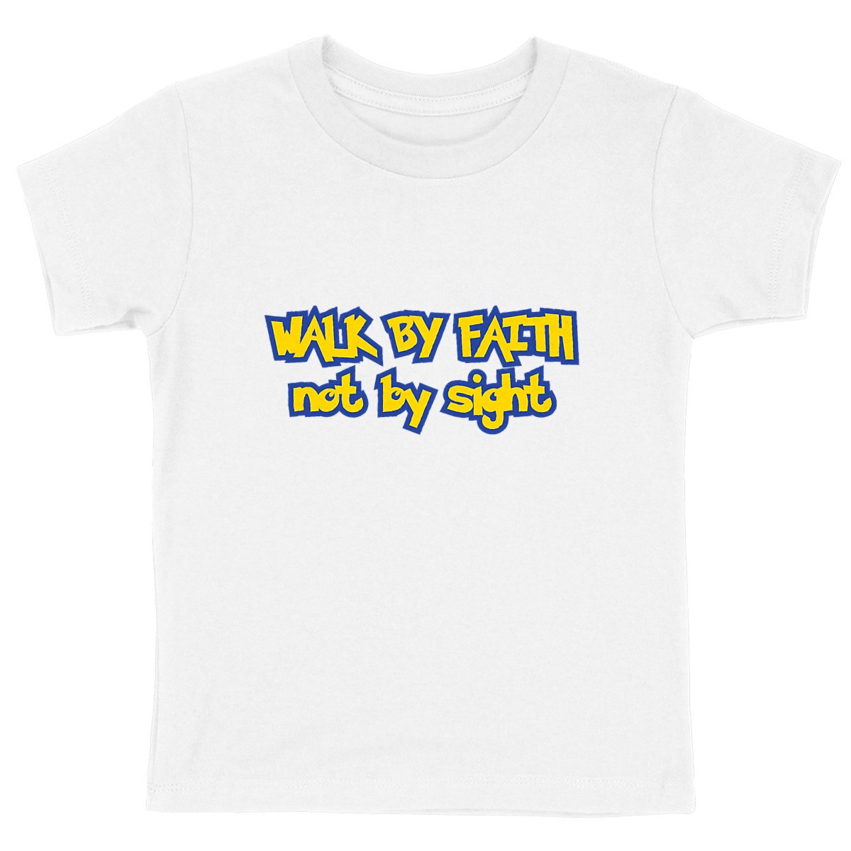 WALK BY FAITH Premium Kids T-Shirt