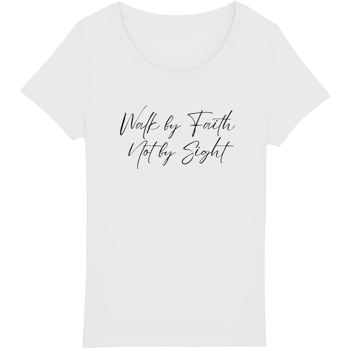 WALK BY FAITH Premium Woman's T-Shirt