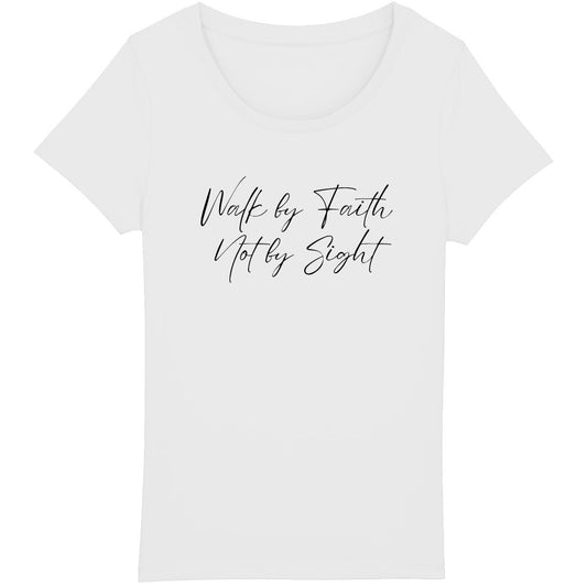 WALK BY FAITH Premium Woman's T-Shirt