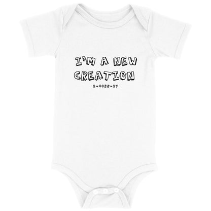 NEW CREATION Premium Baby Bodysuit